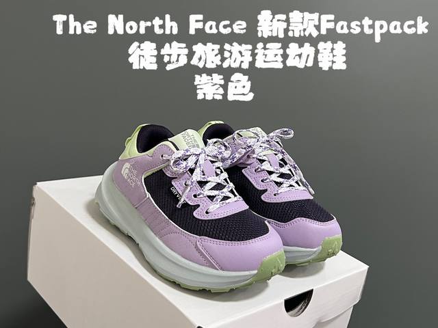 北家新款fastpack徒步旅游运动鞋 Size：26-37码 经典北面户外系列 网面皮料拼接，透气又舒适 魔术贴设计、穿脱方便 橡胶耐磨防滑大底，脚感超赞 户