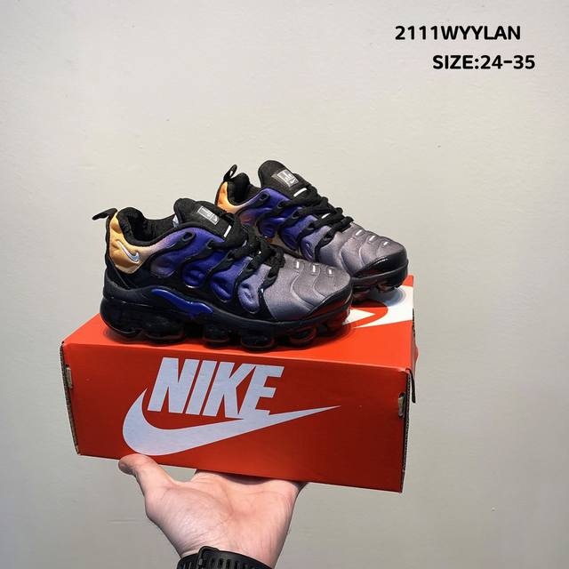 集 耐克nike W Air Vapormax Plus Tm蒸汽大气垫休闲运动童鞋慢跑鞋 2111Wyylan