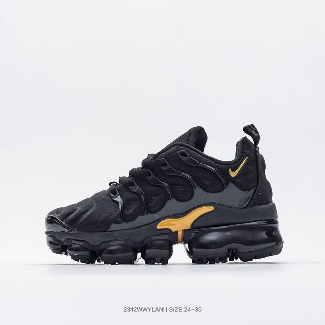 童鞋系列 耐克nike Air Vapormax Plustm蒸汽大气垫百搭休闲运动慢跑鞋 924453 017 码数：24 25 26 27 28 29 30