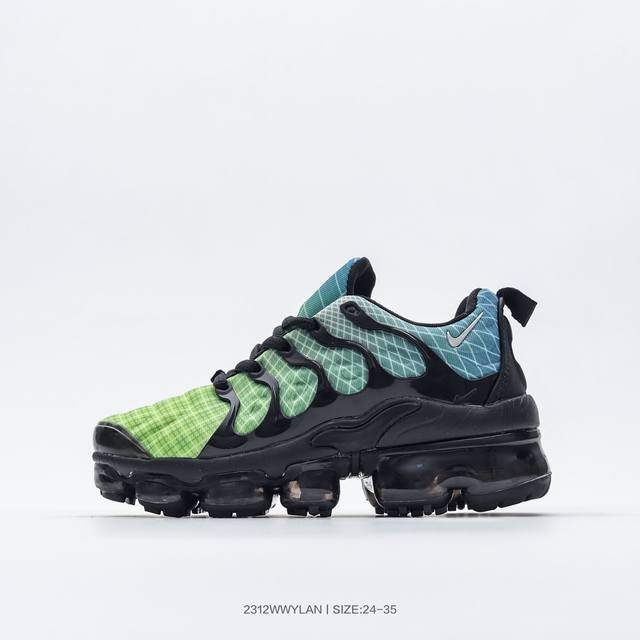 童鞋系列 耐克nike Air Vapormax Plustm蒸汽大气垫百搭休闲运动慢跑鞋 924453 017 码数：24 25 26 27 28 29 30