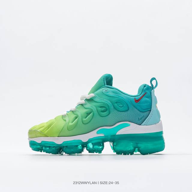 童鞋系列 耐克nike Air Vapormax Plustm蒸汽大气垫百搭休闲运动慢跑鞋 924453 017 码数：24 25 26 27 28 29 30