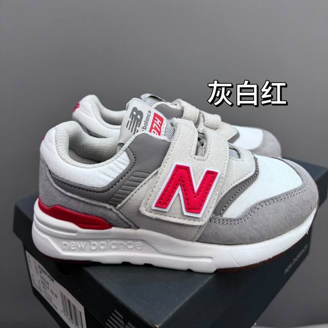 Ｎｂ997高品质反毛皮魔术贴童鞋26-37 真的是怎么搭配都好看～ 全新配色主题，颜值确超高动力十足～ 细节真的牛！衔接处一定要看一眼，整齐车缝线、细节控都无法