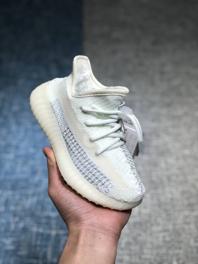 加毛款 冬季专属 加绒满天星 全新批次出货 独家供应yeezy 3 V2 冰蓝满天星 童鞋#同步官方发售版本 市场唯一正确版本 原厂纸板开模 原厂织面，市售唯一