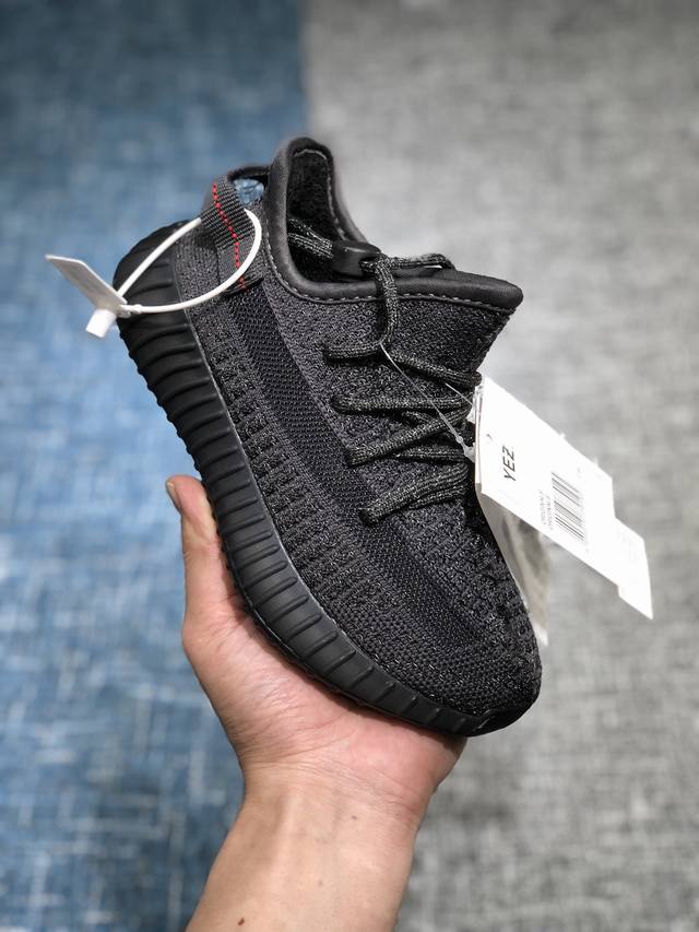 加毛款 冬季专属 加绒满天星 全新批次出货 独家供应yeezy 3 V2 黑满天星 童鞋#同步官方发售版本 市场唯一正确版本 原厂纸板开模 原厂织面，市售唯一巴