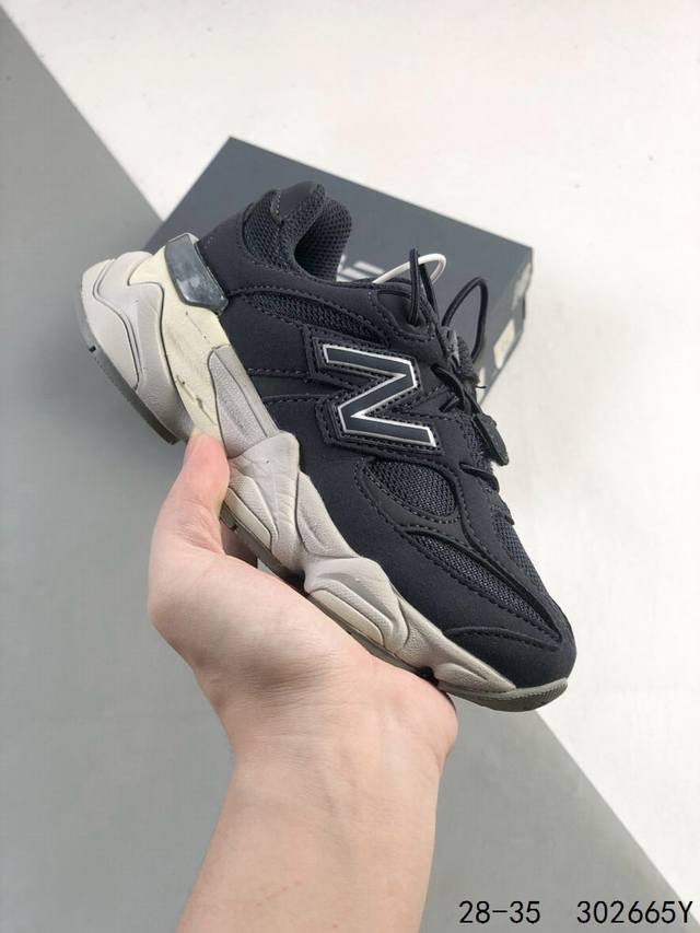 New Balance 新百伦 公司级 9060系列 童鞋版本上线,潮爹潮妈追寻的单品全新nb新百伦new Balance 9060 Driftwood Cas