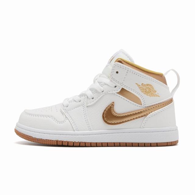 乔丹 Air Jordan 1 Gs 乔丹高帮童鞋 时尚板鞋 时尚运动鞋 鞋码：22 23 24 25 26 27 28 29.5 30 31 32 33.5