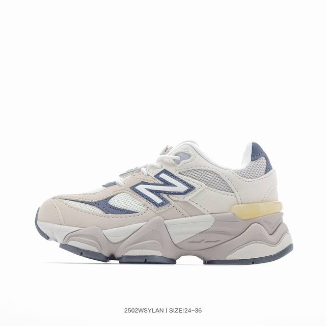 童鞋 Nb新百伦New Balance 9060系列复古百搭老爹风小象蹄休闲运动跑步鞋 Pv9060Bb 码数：24 25 26 27 28 29 30 31